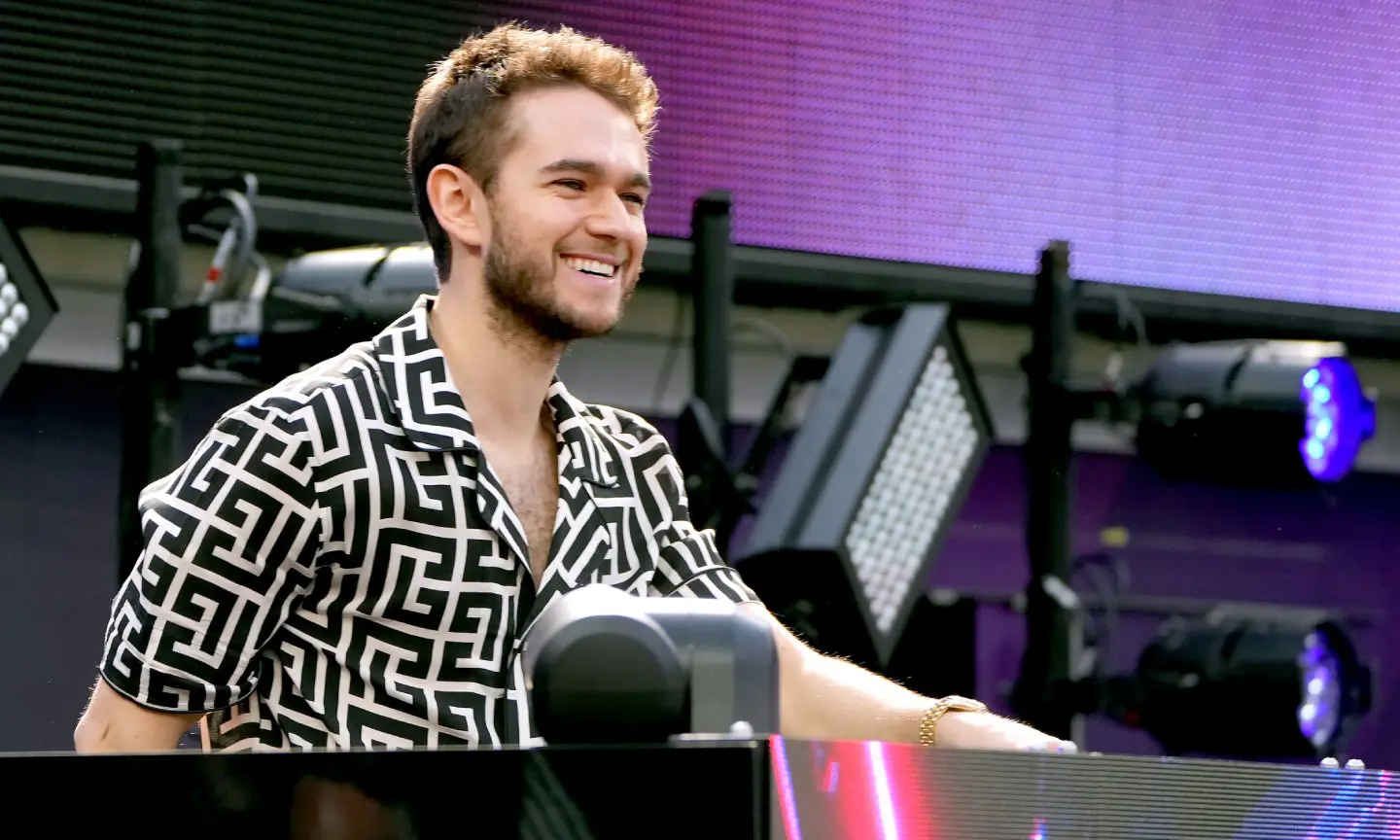 Zedd on stage